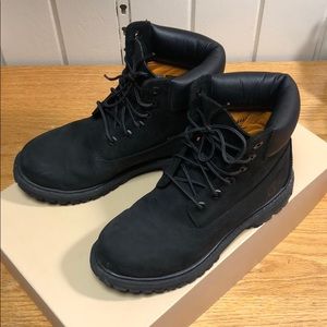 Timberland Boots Size 6 Women’s / 4 Men’s (Black)